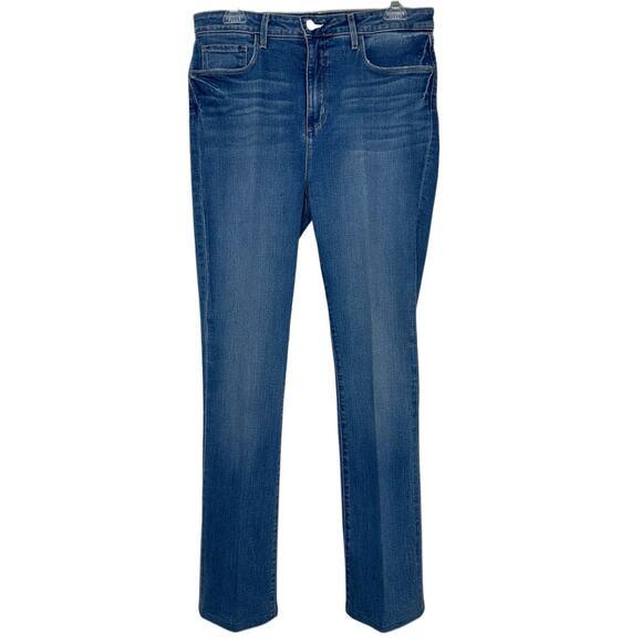 L'AGENCE Women's High Rise Straight Light Wash Jeans Size 31 - Picture 1 of 6